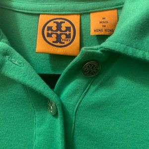Tory Burch polo shirt womens size medium